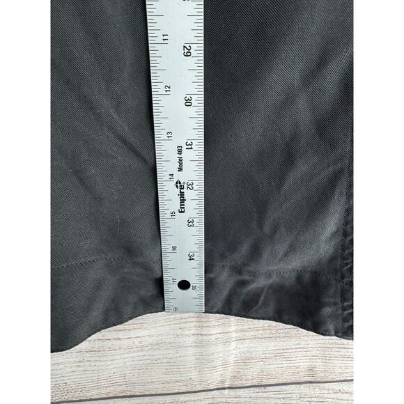 Silence + Noise Convertible Long Jacket Womens Small Black Asymmetrical - Picture 12 of 15